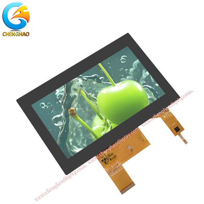 7 بوصة RGB TFT شاشة LCD 40pin واجهة RGB مع 800 * 480 بكسل