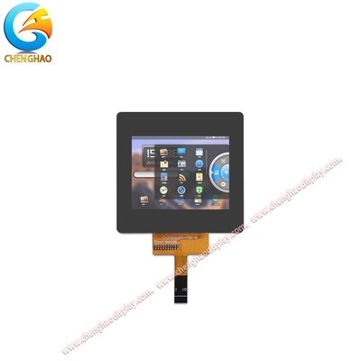 1000 ضوء عالي لوحة LCD صغيرة 320 * 240 بكسل مع غطاء الزجاج الأسود