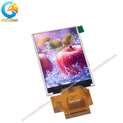 شاشة LCD IPS 240x320 مقاس 2.8 بوصة، 50 سنًا، متعددة الواجهات، لوحة شاشة TFT صغيرة