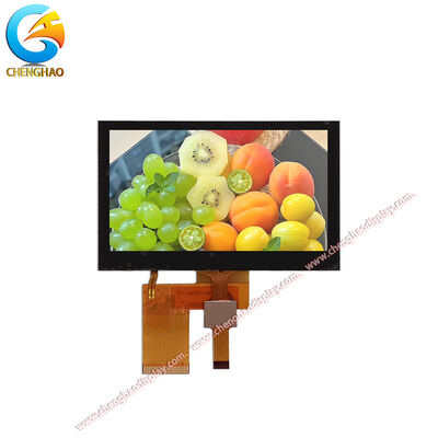 4.3 بوصة 480×272 RGB TFT LCD Display Module مع لوحة لمسة سعة