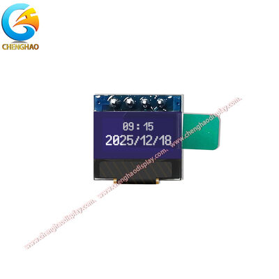 وحدة عرض OLED أحادية اللون مقاس 0.49 بوصة CH049L001A-PW مع واجهة IIC