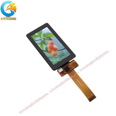 1.9 بوصة 170x320 IPS TFT LCD وحدة عرض لمسة سعة 8-بيت SPI 400 cd/m2 مقاوم للماء