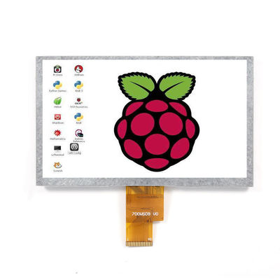 7 بوصة واجهة MIPI شاشات شاشة LCD الصناعية عادة أسود