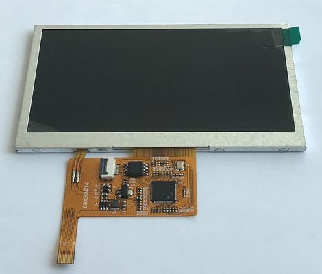 105.5 ملم إرسال IPS 4.3 بوصة TFT شاشة LCD واجهة SPI