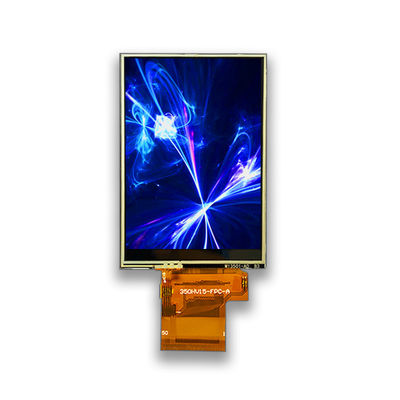 280cd/m2 3.5 بوصة شاشة LCD لمسة مقاومة 320*480 RGB 16 18 بت
