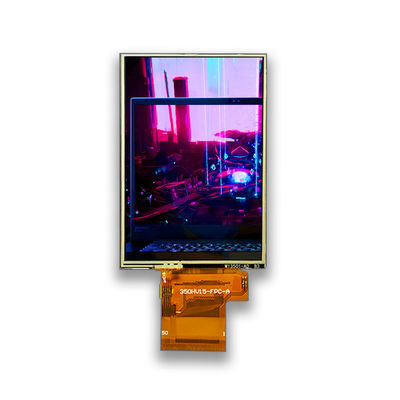SPI 3.5 بوصة RTP 280cd/m2 شاشة LCD المقاومة 16 18 بت