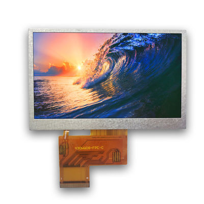 MCU 250cd / m2 وحدة الشاشة الملموسة LCD 8 9 16 18 بت 32 دبوس