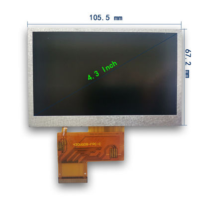 شاشة LCD TFT IPS ناقلة 20 دبوس واجهة MIPI 250nit 480 * 800