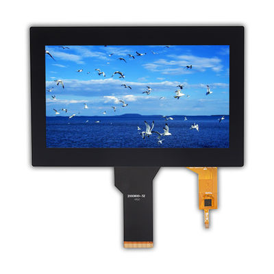 ISO9001 200cd/M2 شاشة لمسة LCD TFT CTP I2C نوع CTP G+G