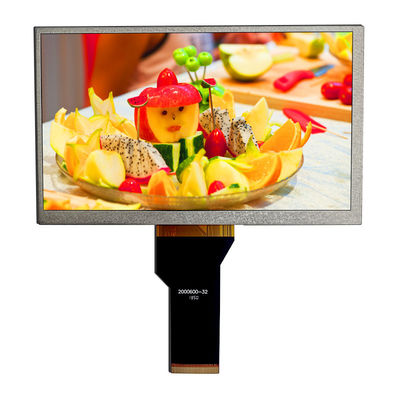 800x480 قطرات مصفوفة TFT شاشة LCD 12 ساعة 24 بت RGB 250nits