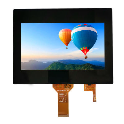 850cd/m2 TFT LCD شاشة لمس سعة 800x480 CTP I2C Tft Lcd Module 7