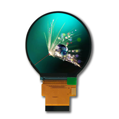 FPC CTP 250nits شاشة LCD مستديرة 3 خطوط SPI RGB 480x480 2.1in