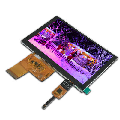 5 بوصات CTP Iso9001 لوحة لمسة LCD 800x480 24 بت RGB