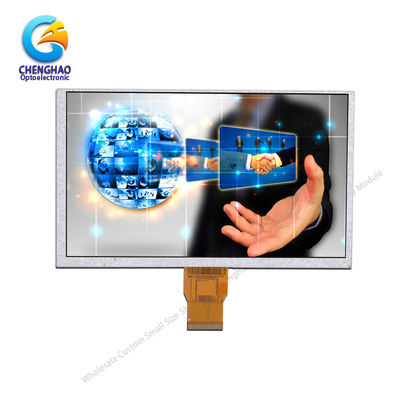 1024 × 600 Rgb CH900WS01A شاشة TFT LCD 50 Pin فيلم رقيق