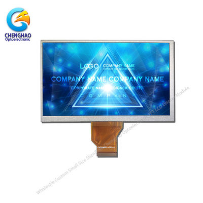 7 في 50 دبوس 250cd/m2 800x480 Rgb Tft شاشة LCD CH700WV01 للسيارة