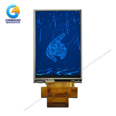 شاشة LCD RTP IPS TFT ناقلة 3.5 '' 320x480 لوحة لمسة مقاومة