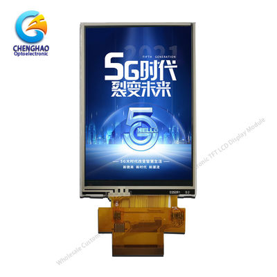 Mcu Spi 3.5in Tft LCD Display Module 280cd/m2 نقطة مصفوفة شاشة Tft