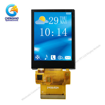 IPS 280cd/m2 وحدة عرض LCD سلبية 240x320 Dot Matrix LCD Panel