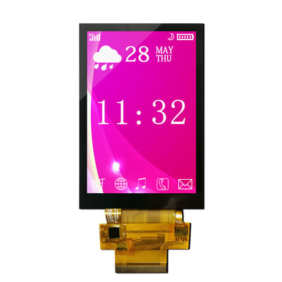 CTP I2C CH350HV37A-CT وحدة شاشة LCD قابلة للقراءة تحت ضوء الشمس 3.5 