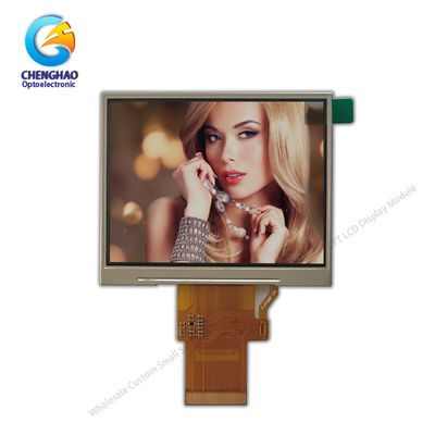 320x240 Ips مربع Tft شاشة وحدة 3.5 بوصة FPC Tft LCD وحدة