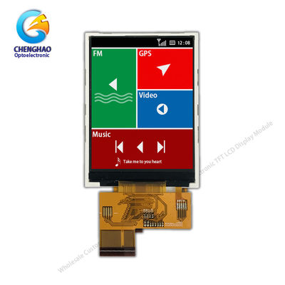 SPI MCU Rgb 300nits شاشة TFT LCD شاشة 2.8 