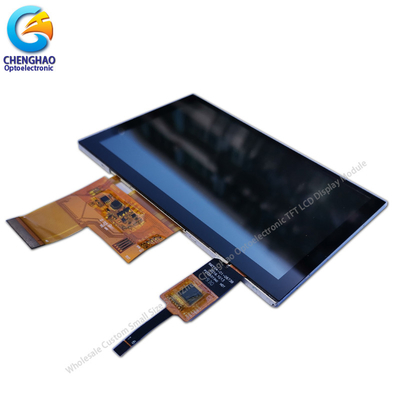 5 بوصة 24 بت واجهة RGB TFT شاشة LCD بشاشة لمسة
