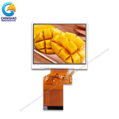 مربع 3.5 بوصة شاشة لمسة LCD صغيرة 320x240 مع HX8238D سائق IC