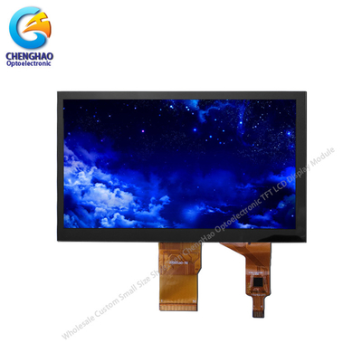 7 بوصة TFT LCD الشاشة الملموسة السعة 24 بت متوازية واجهة RGB