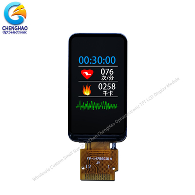 1.47 بوصة شاشة لمسة LCD صغيرة IPS 172 * 320 مع سائق IC ST7789V3