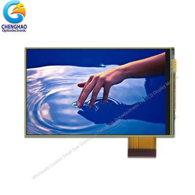 300cd / M2 شاشة LCD المقاومة 480 × 854 IPS ناقلة مع Rtp