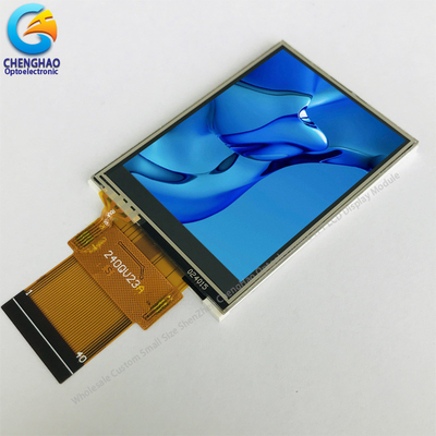 240x320 شاشة لمسة متعددة المقاومة SPI 2.4 بوصة شاشة LCD خالية من الهالوجين