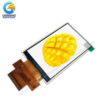 وحدة عرض LCD 9 بت 3.5 بوصة I80 نظام 320x480 RGB 300cd/m2 CTP