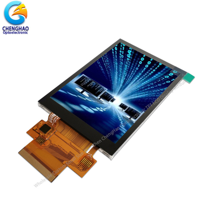 COG FPC TFT LCD الشاشة الملموسة السعة ILI9488 3.5 بوصة CTP 16 بت RGB