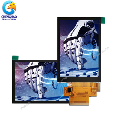 300cd / M2 RGB IPS لوحة LCD CTP FPC 262k Ips شاشة لمسة سعة