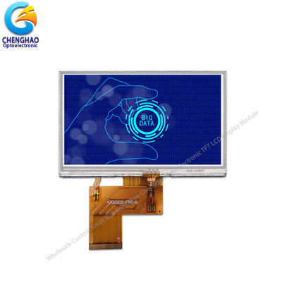 شاشة لمس LCD مقاومة لنقل TN 4.3 