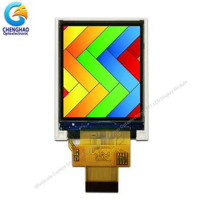 1.8 بوصة 24 دبوس Tft شاشة LCD عرض اللون وحدة 6 الساعة 128 * 160 نيتش لوحة مخصصة