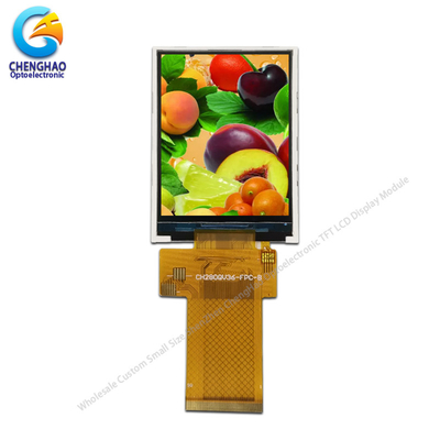 شاشة ترانزستور فيلم رقيق 50 دبوس 3 خطوط 9 بت SPI متعددة واجهة وحدة LCD صغيرة