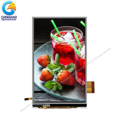 شاشة لمسة LCD IPS ناقلة 5.0 بوصة TFT RTP مع NT35510 Driver IC