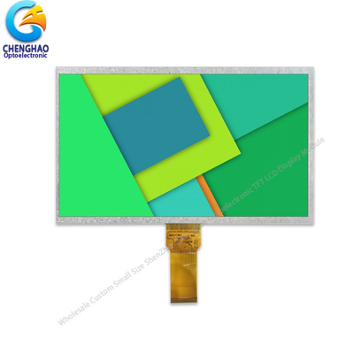 10.1 بوصة شاشة LCD ملونة صغيرة 1024x600 50 Pin RGB TFT LCD Module