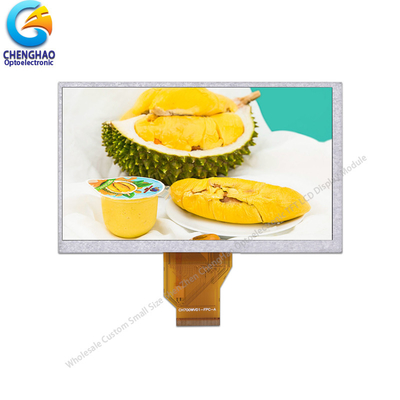 شاشة LCD ملونة 24 بت RGB TFT شاشة LCD ملونة 7' 800X480